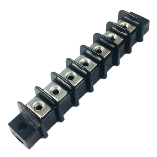 0387190581 71107-E-58  7 Circuit 0.375" (9.53mm) Barrier Block Connector, Screws (Not Included)