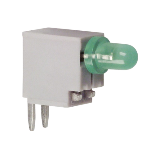 Pack of 10  SSF-LXH4RAGD  LED 3MM Relampable Green PC MNT