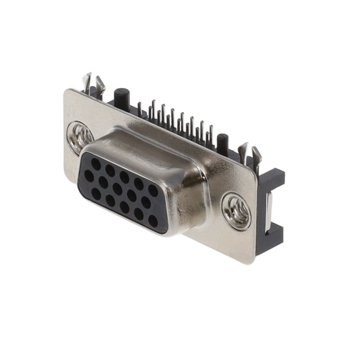 K31X-E15S-N   Connector 15 Position D-Sub, High Density Receptacle, Female Sockets :RoHS