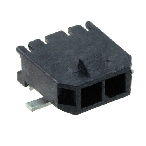 0436500212  Connector Header Surface Mount, Right Angle 2 position 0.118" (3.00mm) :RoHS  436500212
