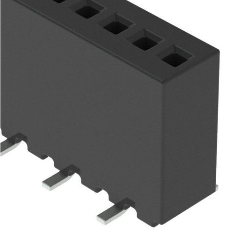 RSM-116-02-L-S  Connector Receptacle 16 Position 0.050" (1.27mm) Surface Mount Gold :RoHS