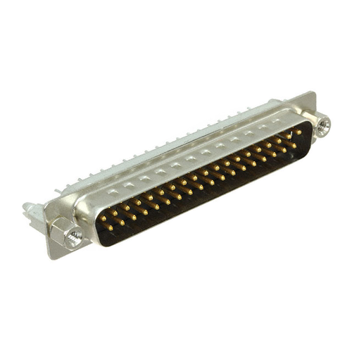 Pack of 4  2301836-1  Connector 37 Position D-Sub Plug, Male Pins :RoHS