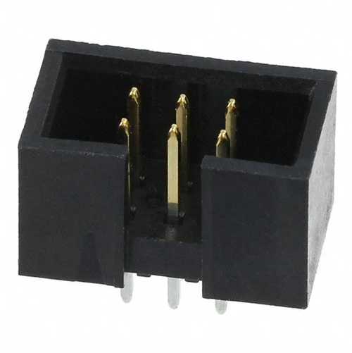 Pack of 4   0878340619   Connector Header Through Hole 6 position 0.100" (2.54mm) : RoHS