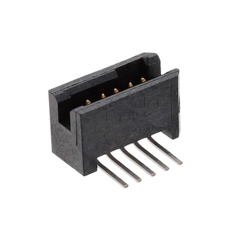 TFM-105-01-L-S-RA  Connector Header Through Hole, Right Angle 5 position 0.050" (1.27mm) :RoHS