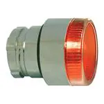 2ALF4LB-110  Switch Actuators Push Button Oper. 22 mm, Round Illuminated - Red