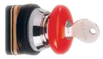 AMLKB2  Keylock Switches Push Button Oper, 30 mm, Blk,