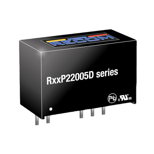 R15P22005D  Converter DC/DC 20V -5V 2W :RoHS