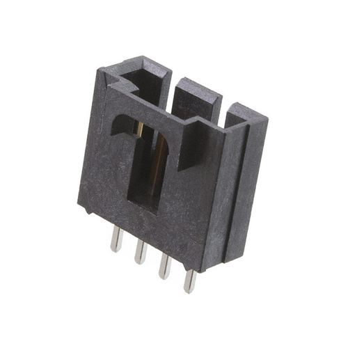 Pack of 5  1719710104  Connector Header Through Hole 4 position 0.100" (2.54mm) :RoHS