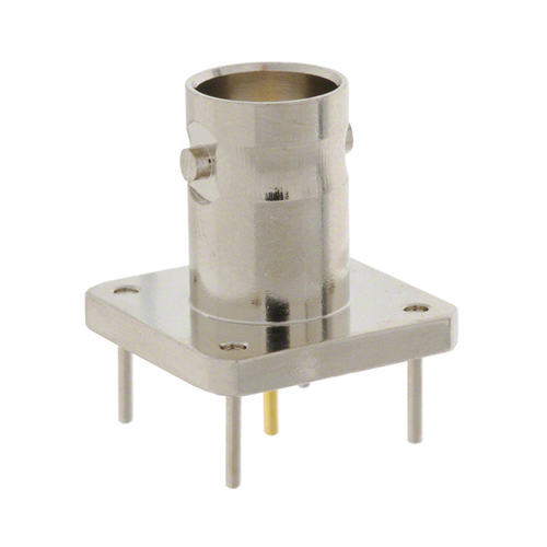 Pack of 4  112536  BNC Connector Jack, Female Socket 50 Ohms Through Hole Solder :RoHS  B625100-005-NT3G-50