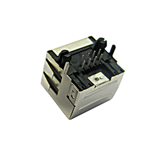Pack of 4  615008140621  Connector Modular Jack 8P8C R/A Shielded :RoHS
