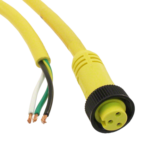 1300060221 Cable Assembly 3POS FMALE TO WIRE 6', 103000A01F060