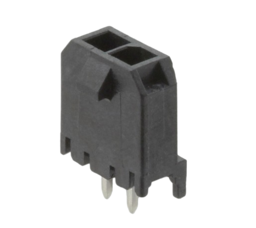 Pack of 4 0436500227 Connector Header Through Hole 2 position 0.118" (3.00mm)