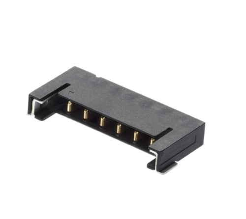 Pack of 4 2053380006  Connector Header Surface Mount, Right Angle 6 position 0.079" (2.00mm)