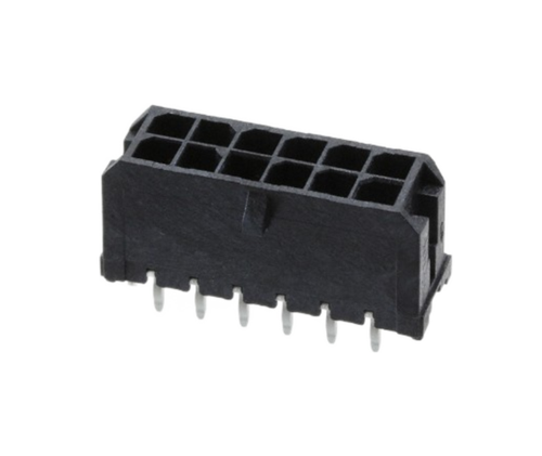 Pack of 4 0430451226  Connector Header Through Hole 12 position 0.118" (3.00mm)