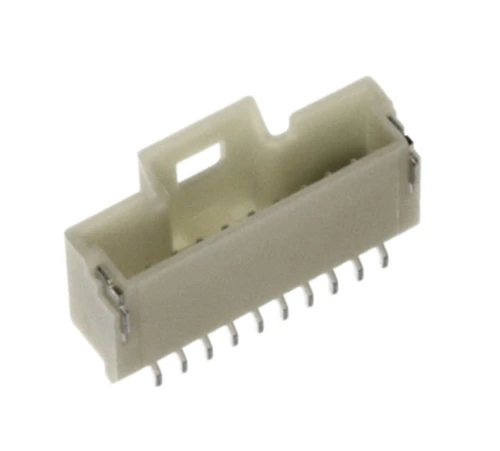 5015681007  Connector Header Surface Mount, Right Angle 10 position 0.039" (1.00mm)