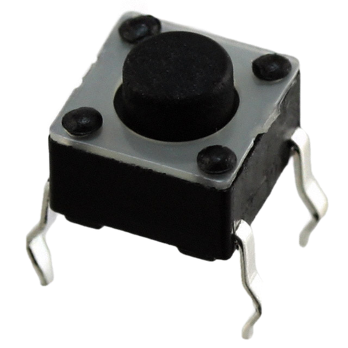 Pack of 5  MJTP1230A  Tactile Switch SPST-NO Top Actuated Through Hole :RoHS