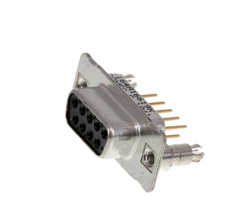 Pack of 2 164A16619X  Connector 9 Position D-Sub Receptacle, Female Sockets Connector