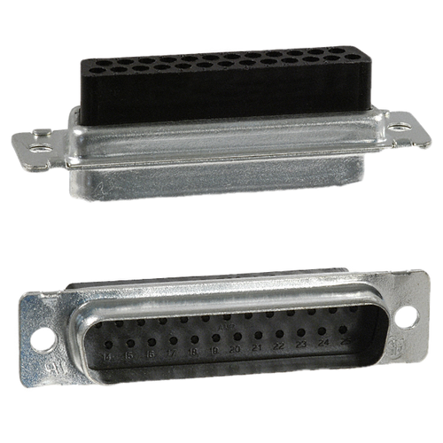 207464-1  Connector D-Sub Housing Plug 25 Position