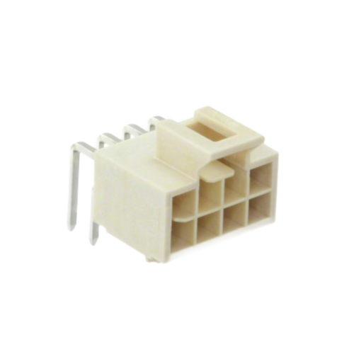 Pack of 5 1053142308  Connector Header Through Hole, Right Angle 8 position 0.098" (2.50mm)