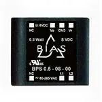 BPSX 0.5-08-50  Enclosed AC/DC Converters 2 Output 8V 63mA, 63mA 85 ~ 265 VAC Input :RoHS