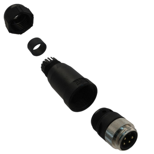 1300170020   Connector Receptacle Male Pin 4 Position Gold Screw