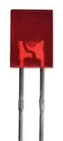 Pack of 10  L113HDT  Standard LED Red rectangular 700nm 2-Pin Through Hole