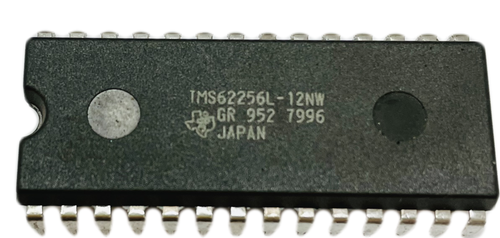 TMS62256L-12NW SRAM, 32KX8, 120ns, CMOS, PDIP28