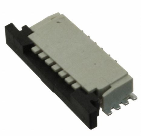 Pack of 4   84953-6   Connector 6 FPC Position Contacts, Top 0.039" (1.00mm) Surface Mount, Right Angle : RoHS