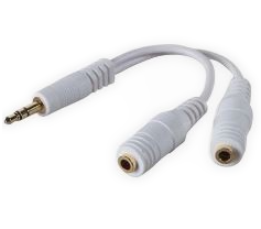 PJ493AA#ABA   Splitter Headphone 3.5MM Jack Splitter 4699268 : RoHS