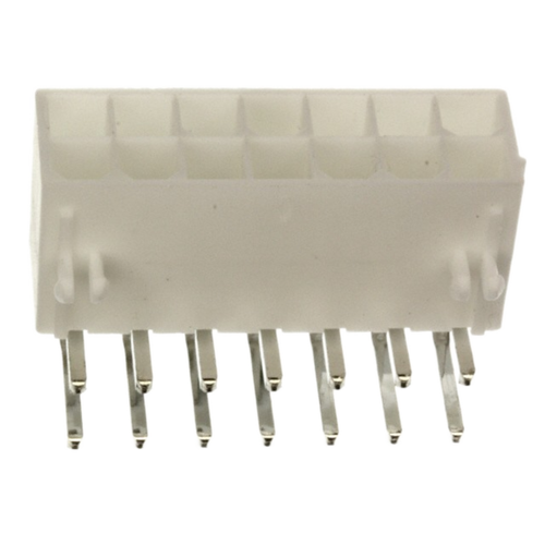 Pack of 4 39-30-0140 Conn Power HDR 14 POS 4.2mm Solder RA Thru-Hole 14 Terminal 1 Port Bag, Bulk, RoHS