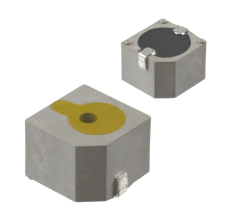Pack of 4 ASI301Q  Buzzers Indicator, Internally Driven Magnetic 5 V 30mA 2.4kHz 90dB @ 5V, 10cm Surface Mount Solder Pads
