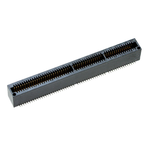 MEC1-160-02-S-D-A  Connector Dual Female 120 Position 0.039 Black :RoHS