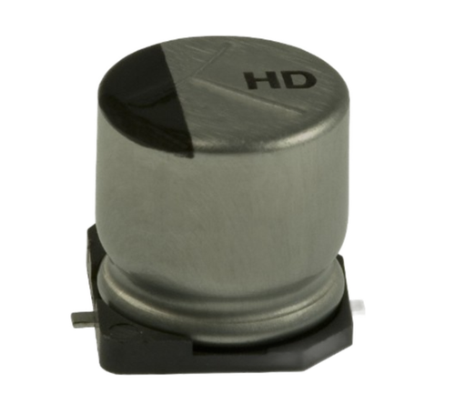 Pack of 10 EEE-HD2A100P  Aluminum Electrolytic Capacitors Radial 10 µF 100 V, Can - SMD 5000 Hrs @ 105°C