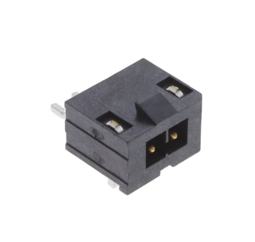 Pack of 2 IPL1-102-02-L-SH-K  Connector Header Surface Mount, Right Angle 2 position 0.100" (2.54mm)