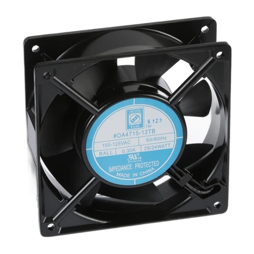 OA4715-12TB AC Fan Ball Bearing, 120V 0.3A 24W 50Hz/60Hz 3000RPM 110CFM 44dB Flange Mount, Boxed, RoHS, Image shown is a representation only