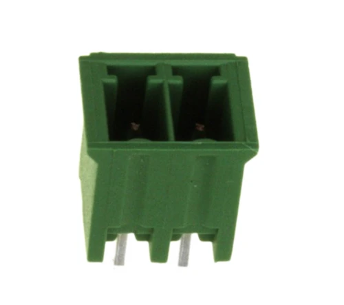 Pack of 4 284514-2  Connector 2 Position Terminal Block Header, Male Pins, Shrouded (4 Side) 0.138" (3.50mm) Vertical Through Hole