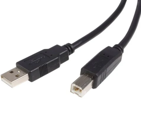 USB2HAB15 Cable USB 2.0 A Male to B Male 15.00' (4.57m) Unshielded : RoHS