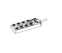 1201148023  Cable MPIS M12 PNP 4P 8PT BK 10M SGL, BTY800P-FBP-10