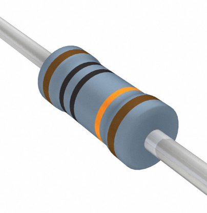 Pack of 3 MFR-25FBF52-100K Resistor 100 kOhms ±1% 0.25W, 1/4W Through Hole Resistor Axial Metal Film