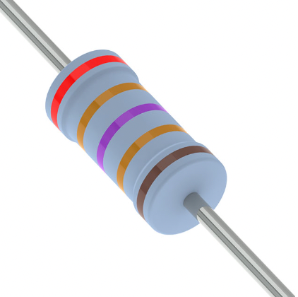 Pack of 5 MFR-25FBF52-237K Resistor 237 kOhms ±1% 0.25W, 1/4W Through Hole Resistor Axial Metal Film