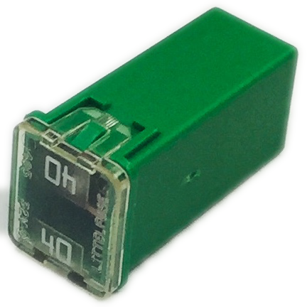   0495040 JCAS40 JCASE FUSE 495 32V, 40A Green