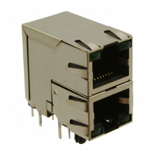 Pack of 3 RJSAE-5385-02 Jack Modular Connector 8p8c (RJ45, Ethernet) 90° Angle (Right) Shielded, EMI Finger