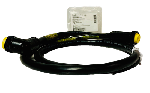 130009-0833 MC STFE TO M90 12P 18/6P BLK 70IN M6 Motor NO .6 , 130009083, RoHS D/C 20163