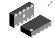 Pack of 10 VBUS054CD-FHI-GS08 Tvs Diode 5VWM 13VC LLP2513-11L :RoHS, Cut Tape