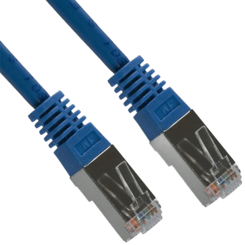 A-MCSP-80050/B Cable Assembly Cat 5e FTP 5m 26AWG RJ-45 to RJ-45 8 to 8 POS PL-PL Crimp-Crimp Bag
