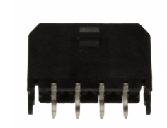 Pack of 4 0436500416 Connector Header Through Hole 4 position 0.118" (3.00mm) :RoHS