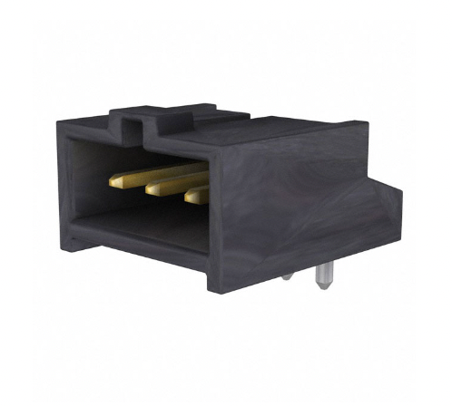 Pack of 4 0901362203 Connector Header Through Hole, Right Angle 3 position 0.100" (2.54mm)