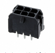 Pack of 4 0430450629 CONN HDR VERT 6POS 3MM :RoHS