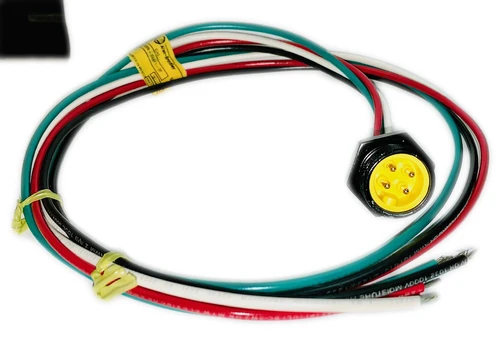 888N-M4AF1-3F   Receptacle, Mini/Mini Plus, Male, Straight, 4-Pin, 16AWG, 3 feet (0.91 meters), 1302070046