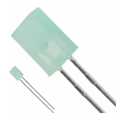 Pack of 10 HLMP-S501 LED Indication Green 569nm Discrete Radial